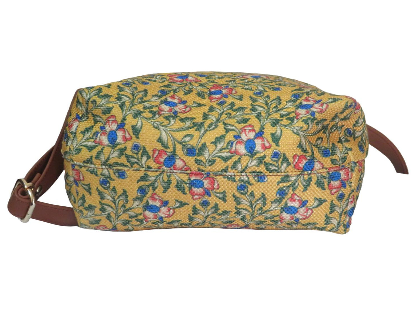 Style and Culture Handcrafted Floral design Vegan Sling Bag