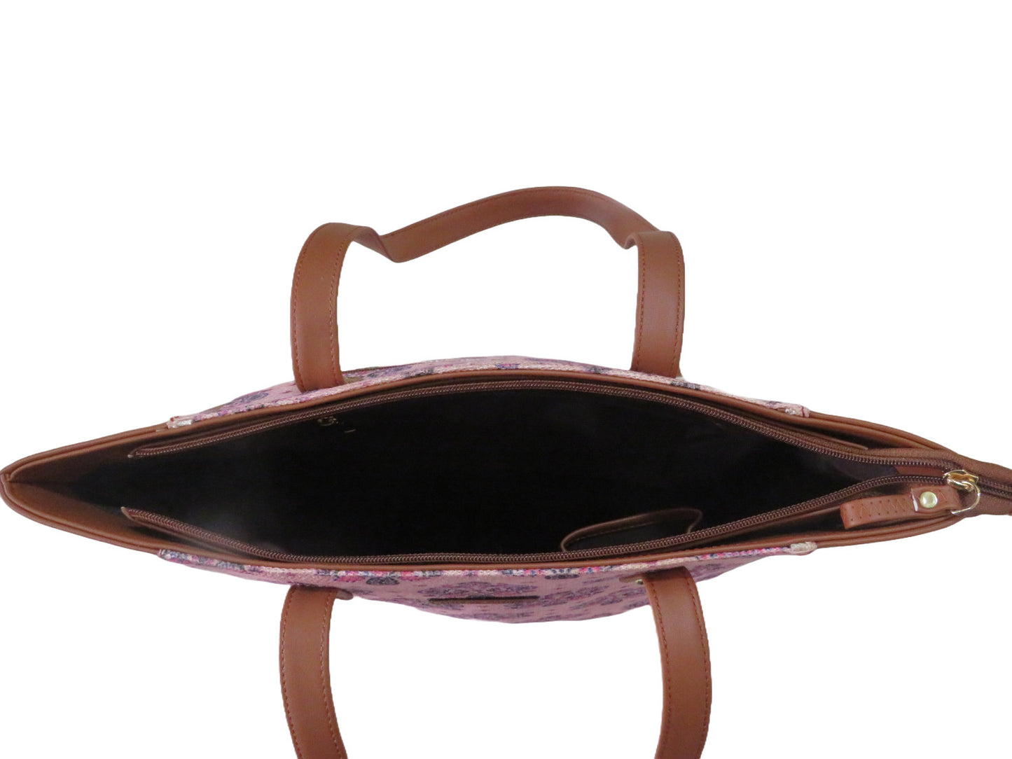 Style and Culture Handcrafted floral design Vegan Tote Bag