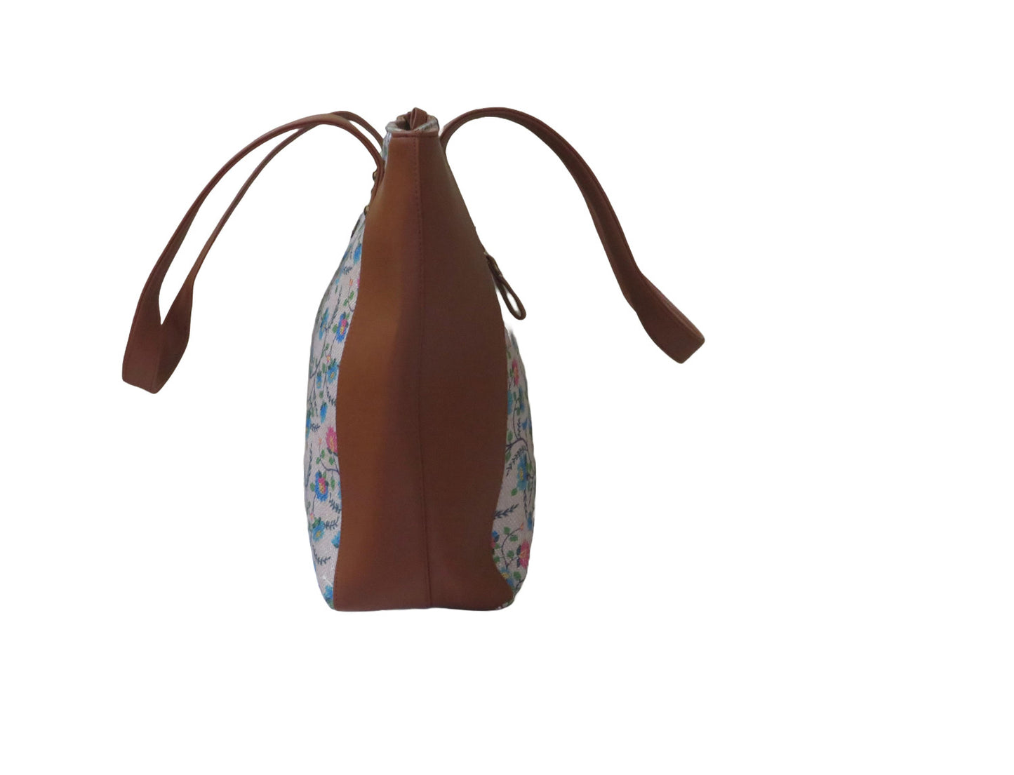 Style and Culture Handcrafted floral design Vegan Tote Bag
