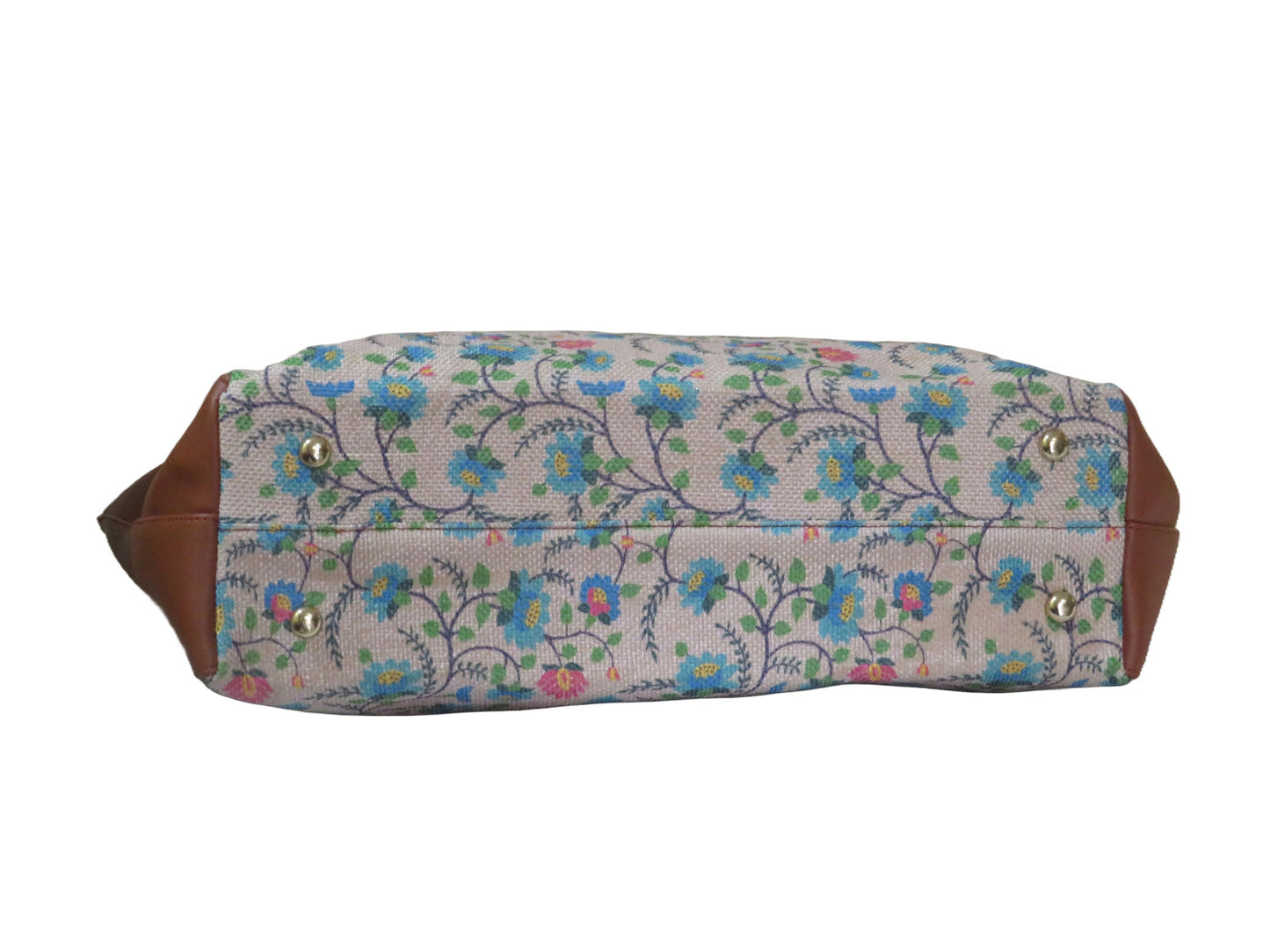 Style and Culture Handcrafted floral design Vegan Tote Bag