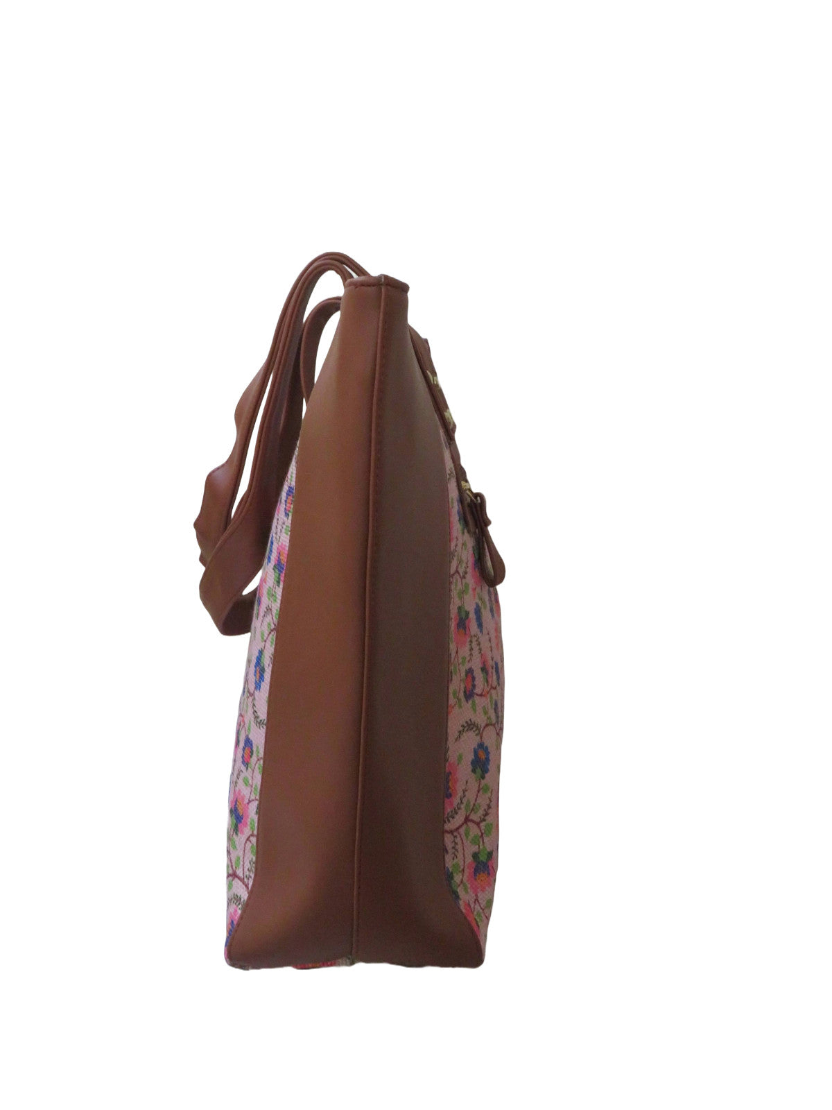 Style and Culture Handcrafted floral design Vegan Tote Bag