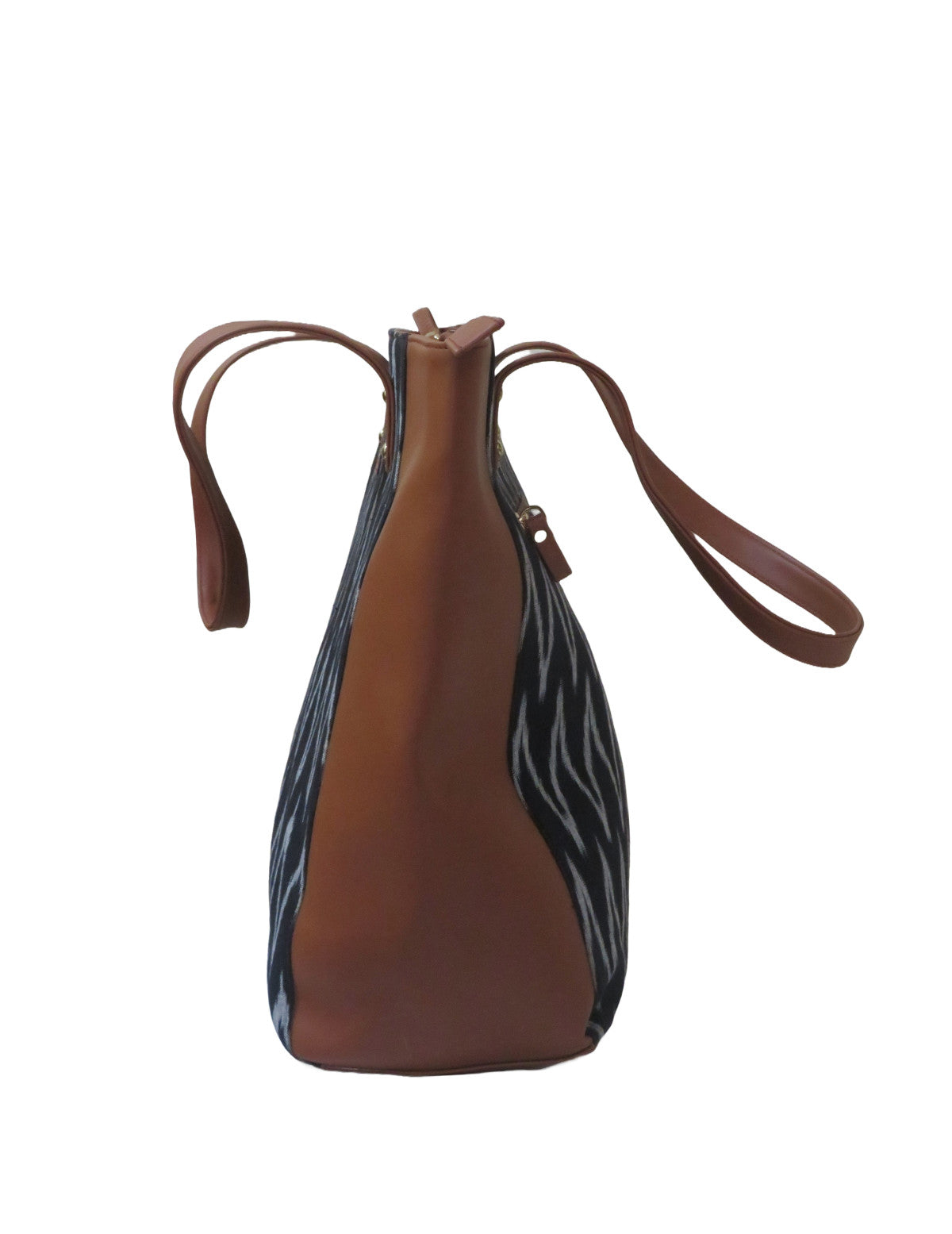 Style and Culture Handcrafted Ikkat design Vegan Tote Bag