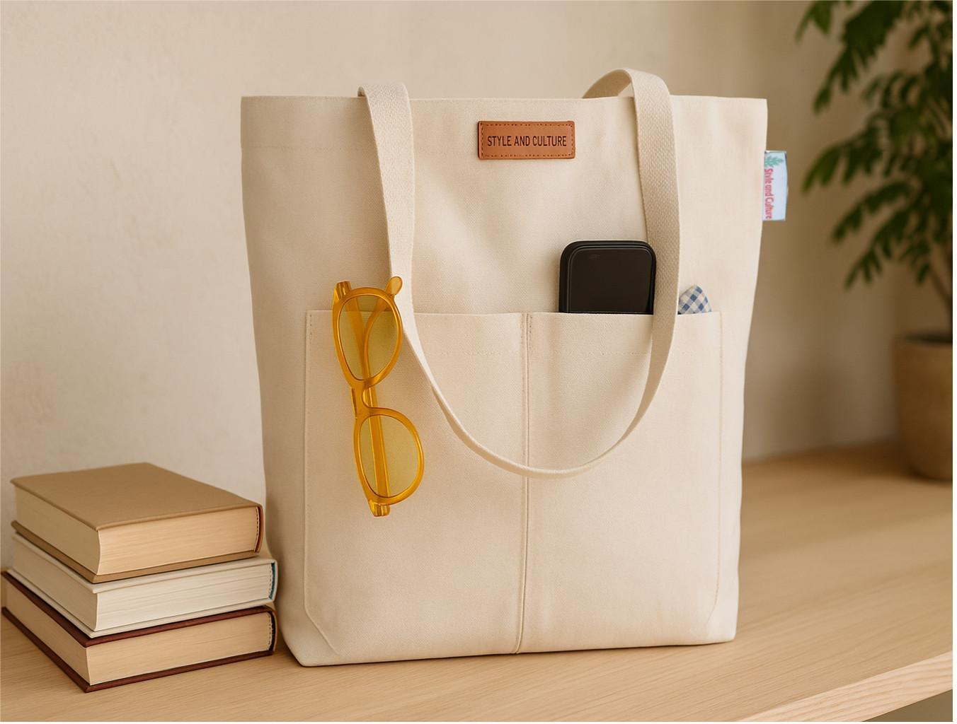 Style and Culture Canvas Tote Bag