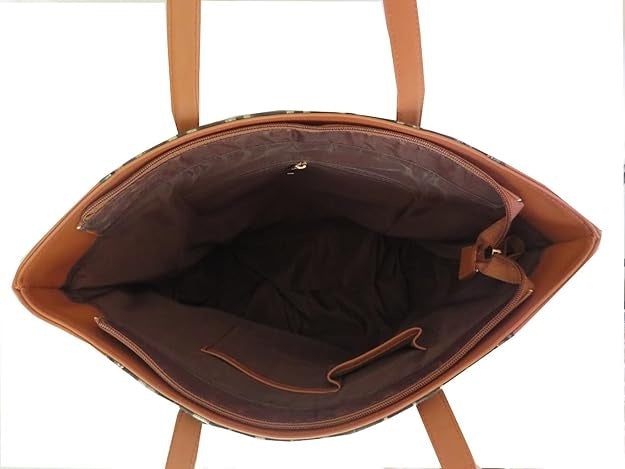 Style and Culture Handcrafted Ikkat design Vegan Tote Bag