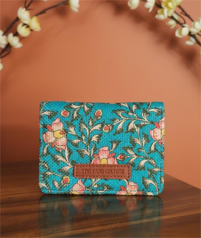 Style and Culture Vegan Floral Mini Wallet