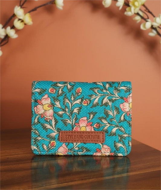 Style and Culture Vegan Floral Mini Wallet