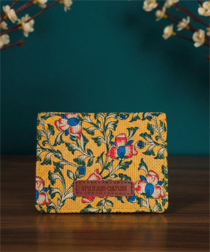 Style and Culture Vegan Floral Mini Wallet