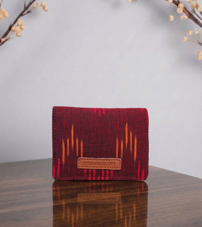 Style and Culture Vegan Ikat Mini Wallet