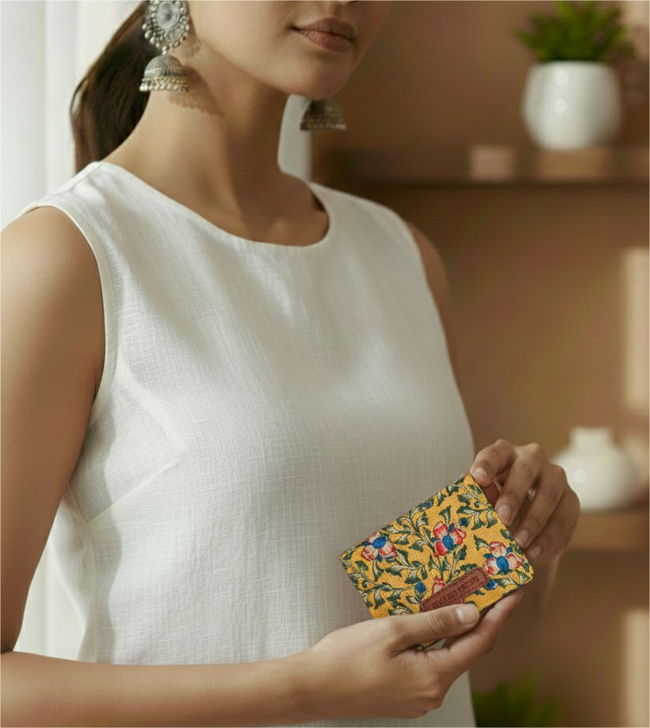 Style and Culture Vegan Floral Mini Wallet