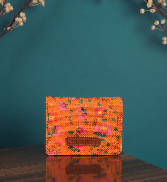 Style and Culture Vegan Floral Mini Wallet