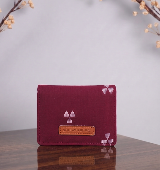 Style and Culture Vegan Ikat Mini Wallet