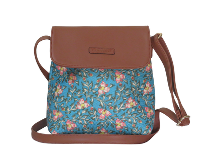 Style and Culture Handcrafted Floral design Vegan Sling Bag